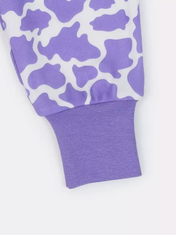 Футболка со штанишками Rant Milk-Aholic violet арт. 2-81