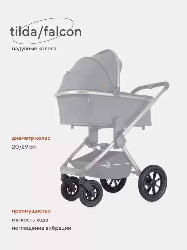 Комплект надувных колес для колясок Falcon/Tilda