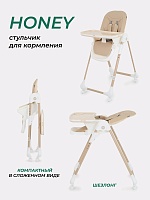 Стульчик для кормления Mowbaby Honey 2024 Beige
